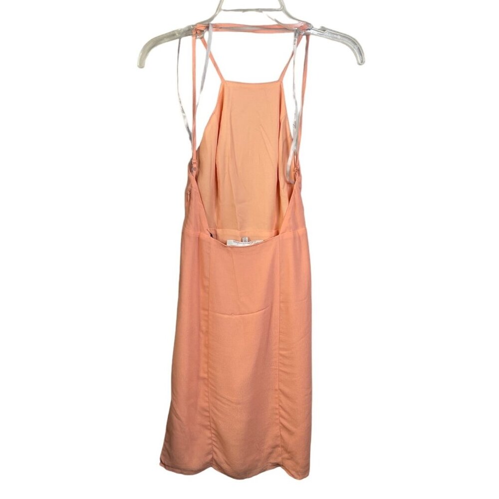 Lovers + Friends Peach Nina Midi Dress XS NEW - Picture 4 of 6